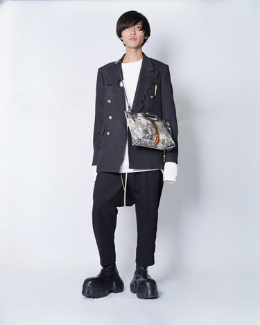 [in・stru(men-tal).]<br>DENIM BAGGY PANTS