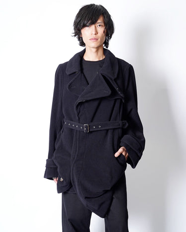 [MARINA YEE]<br>"My IMPER" U Turn<br>Fold Trunk Coat<br>-Wool & Cashmere-
