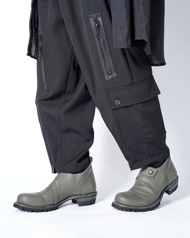 【prasthana】<br>p|p PP-004 COVERED LOW_GRAYISH JAPAN STEER/黒燻真鍮