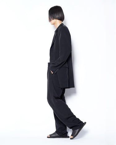 【Yohji Yamamoto POUR HOMME】<br>TA TUXEDO SLIM WALLET PANTS
