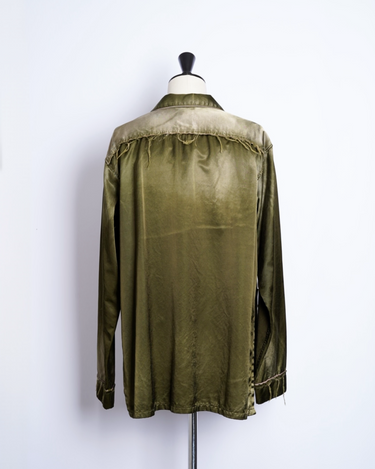【SUBLATIONS】 <br>RUSTY SATIN PAJAMA SHIRT .15
