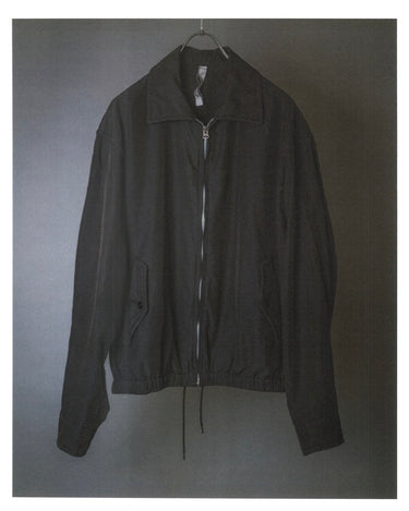 受注生産アイテム<br>期間限定受注受付中(7月31日～8月2日まで)<br>【kiminori morishita】<br>Silk Cotton Twill Garment-Dyed Blouson
