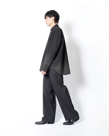 【MAHITO MOTOYOSHI】<br>FRONT CROSS GRADATION DYE SHIRT
