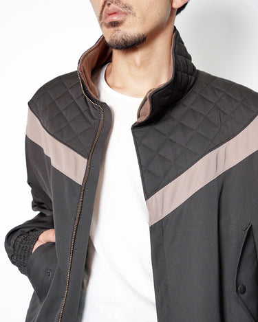 【kolor】<br>QUILTING SHOULDER BLOUSON