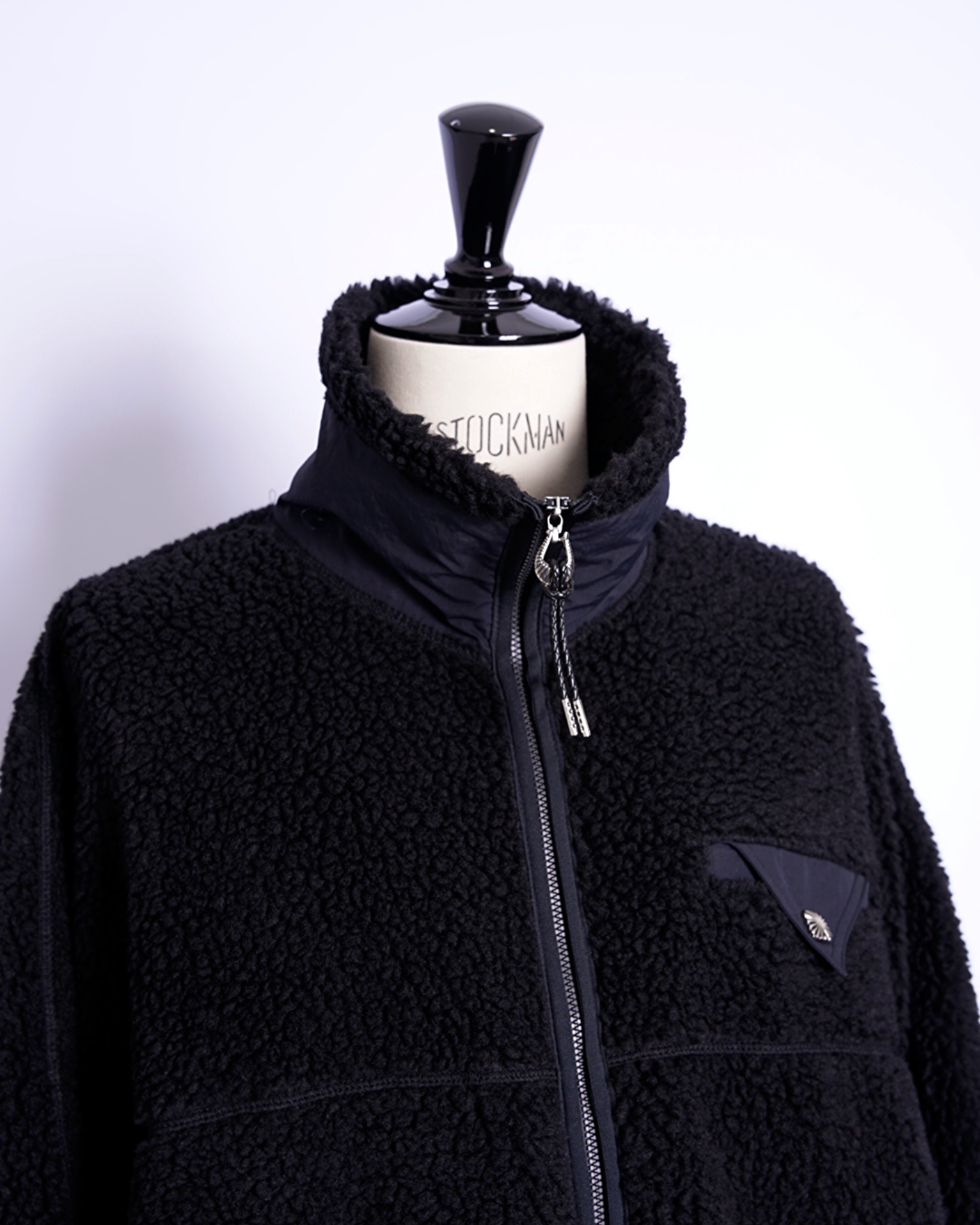 TOGA ARCHIVES】WOOL JERSEY BLOUSON-Amanojak. TOGA ARCHIVES】WOOL JERSEY BLOUSON-Amanojak.