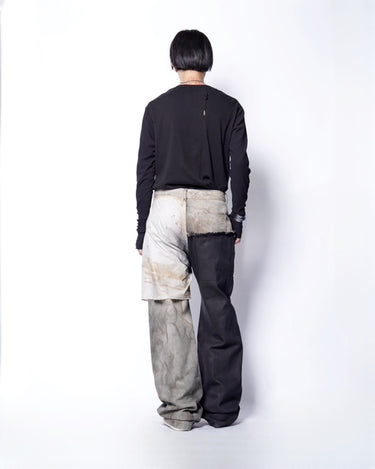 【RICK OWENS DRKSHDW】<br>GETH JEANS-COMW1A-