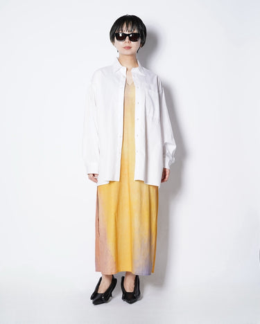 【08sircus】<br>Broad<br>box pleated<br>sleeve shirt