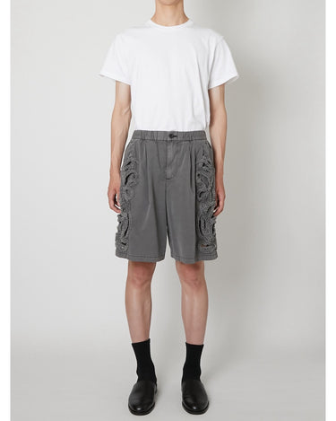 27SS予約受付中<br>【TAAKK】<br>GARMENT DYED Shorts