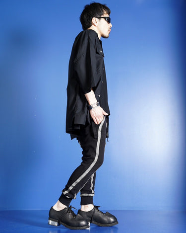 [BORIS BIDJAN SABERI]<br>"LONGJOHN 2.2" F0406C<br>SARUEL PANTS<br>SEAM TAPED OBJECT DYED