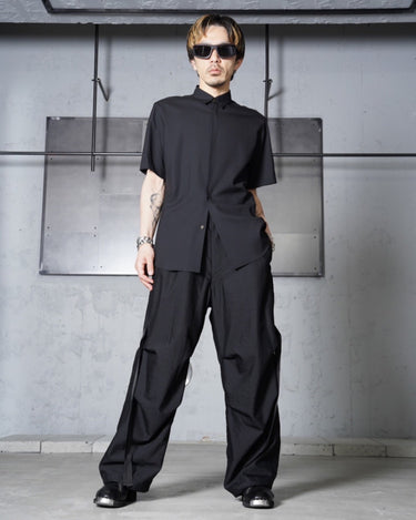 【08sircus】<br> Wo/Ny poplin parachute pants (UNISEX)