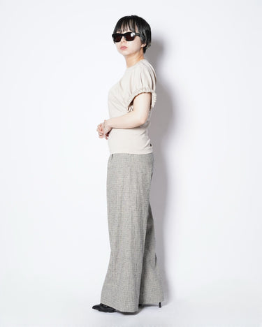 【SATORU SASAKI】<br>ROLL-UP SLEEVE TEE