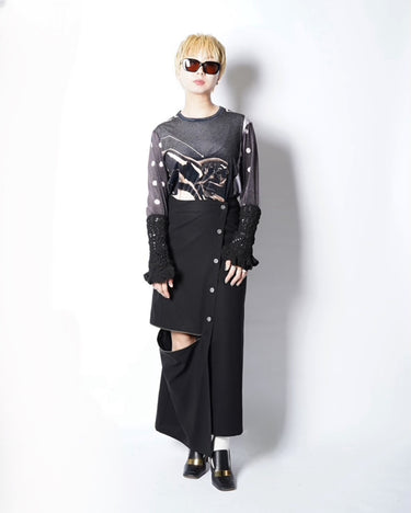 【TOGA ARCHIVES】<br>LACE ARM COVER
