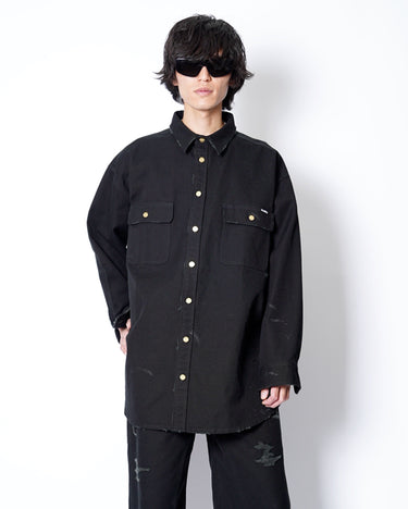 【KAMIYA】<br>BORO Duck Shirt