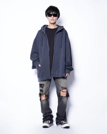 【Maison Margiela 1,10】<br>HAND EMBROIDERY SWEAT HOODIE