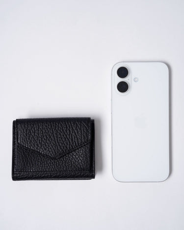 【Maison Margiela 11】<br>EMBOSSED LEATHER FRONT FLAP WALLET
