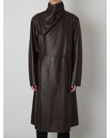 27SS予約受付中<br>【TAAKK】<br>Unlined Sheep Leather Coat