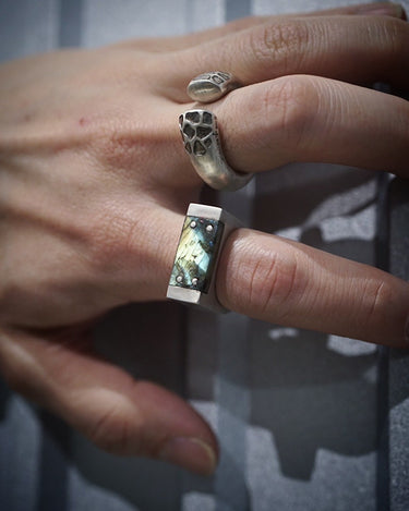 [PARTS OF FOUR] VPLATE RING SINGLE<br>-714-1-DA+Lab-