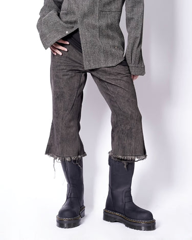 一部サイズ予約受付中<br>【RICK OWENS】<br>×Dr. Martens QUAD SOLE PULL ON BOOT