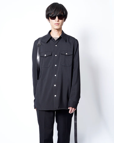 受注生産アイテム<br>期間限定受注受付中(8月15日～8月23日まで)<br>【FRACTION】<br>BONDAGE UTILITY SHIRT-TVWL-