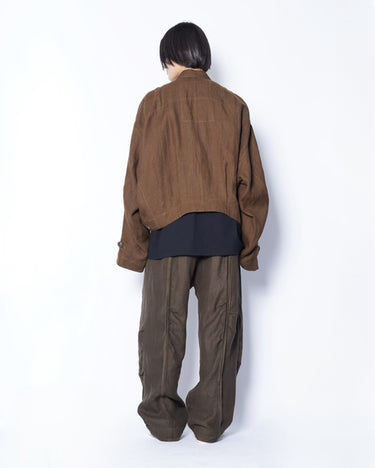 [ZIGGY CHEN]<br>CROPPED WORKERS JACKET