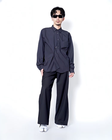 【MAHITO MOTOYOSHI】<br>TUCK COTTON SHIRTS