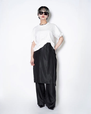 【INSCRIRE】<br>Raffy Gauze Wire Tee (UNISEX)