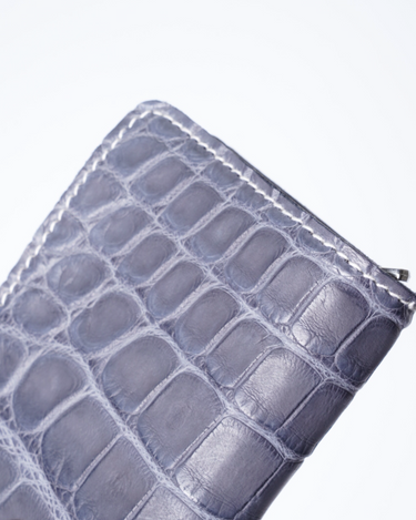 GUIDI(グイディ) --C8- ALLIGATOR MISSISSIPPIENSIS ZIPPED WALLET GUIDI(グイディ) --C8- ALLIGATOR MISSISSIPPIENSIS ZIPPED WALLET