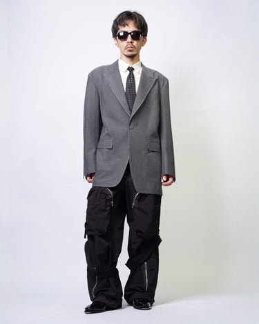 [SUBLATIONS]<br>SUPER140 PINTUCK BAGGY EASY PANTS.12