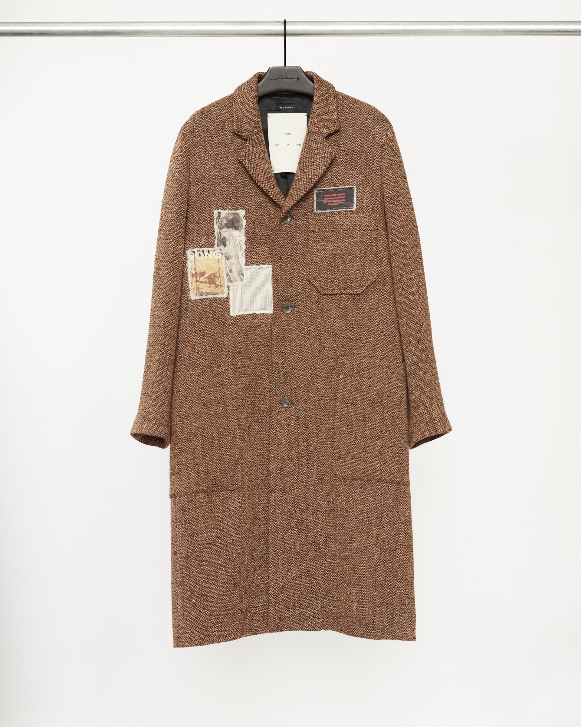 SONG FOR THE MUTE(ソングフォーザミュート)-HIGH LAPEL RAGLAN COAT 