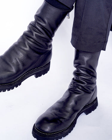 予約受付中<br>【GUIDI】<br>-788V- BACK ZIP HI-BOOTS HORSE FULL GRAIN with VIBRAM SOLE