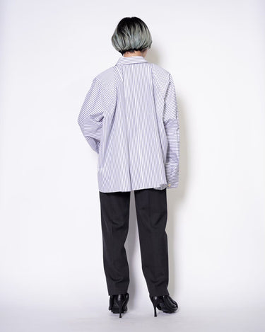 【YOHEI OHNO】<br>SHOULDER DRAPED SHIRTS