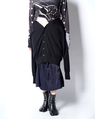 【TOGA ARCHIVES】<br>KNIT DOCKING SKIRT