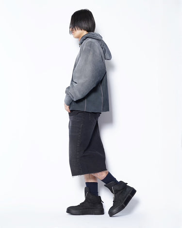 【Maison Margiela】　<br>DROP RIZE CUT OFF SHORTS