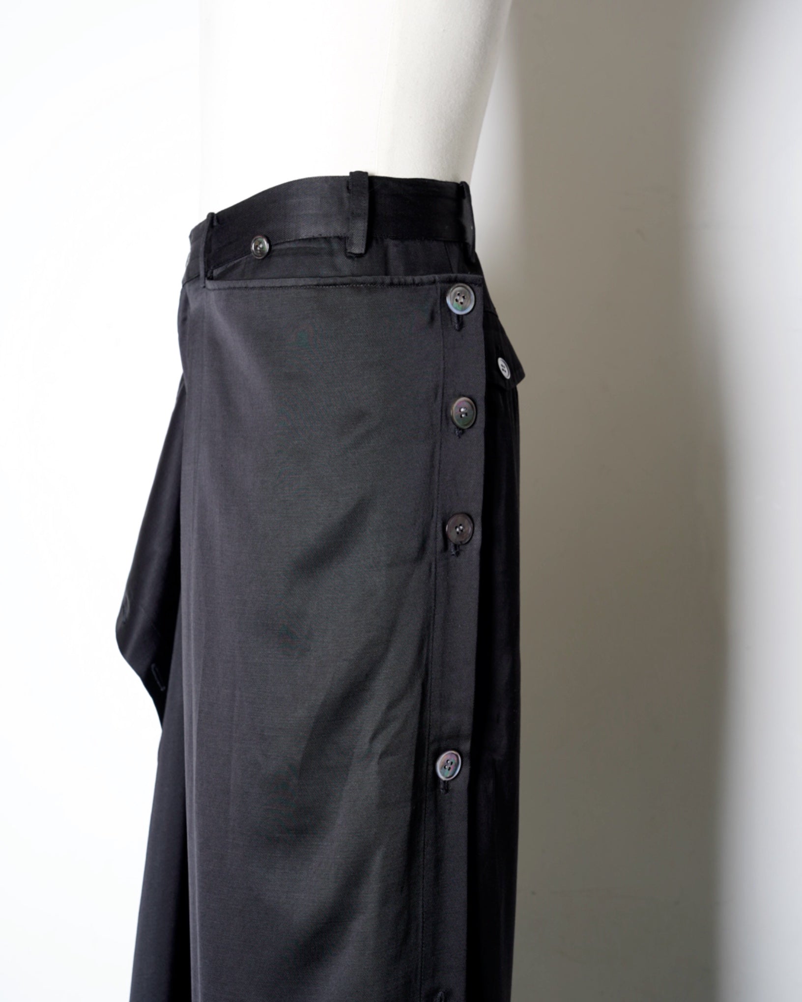 MAHITO MOTOYOSHI(マヒトモトヨシ) -DRAWCORD WIDE PANTS-Amanojak.