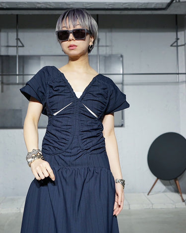 【NAMACHEKO】<br>"SAIMEN" DRESS