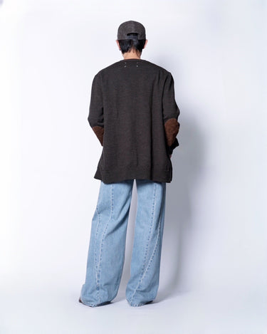 -25SS RESTOCK-<br>[Maison Margiela 1]<br>BIAS CUT<br>Wide Flare Denim Pants