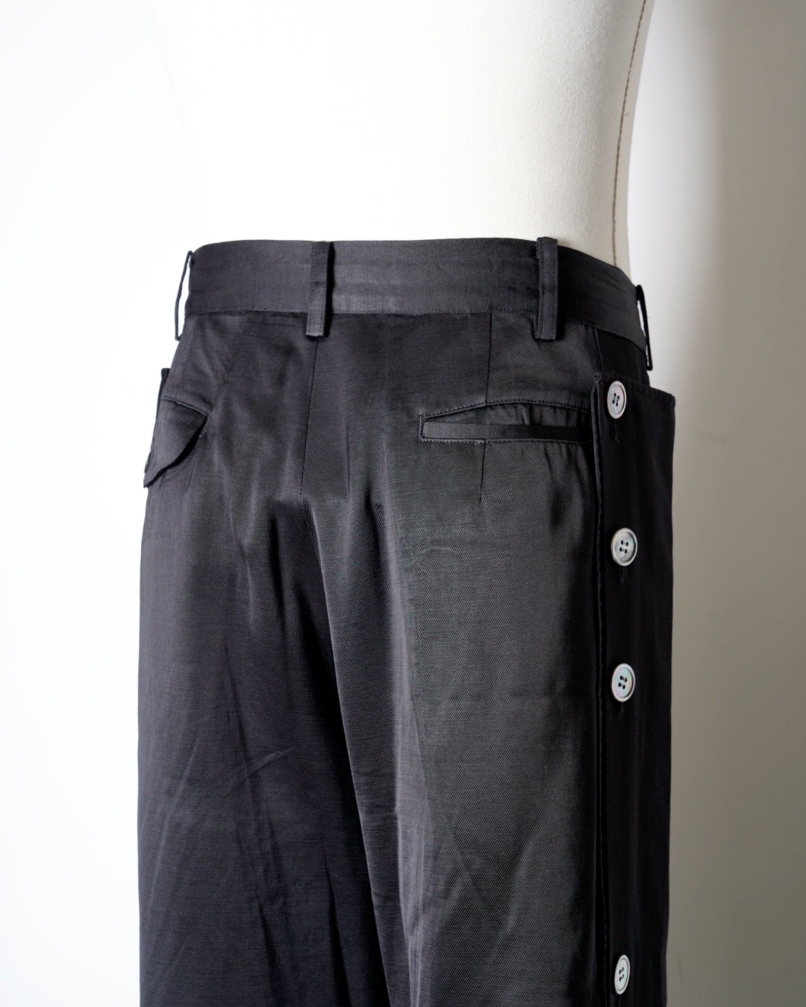MAHITO MOTOYOSHI(マヒトモトヨシ) -DRAWCORD WIDE PANTS-Amanojak.