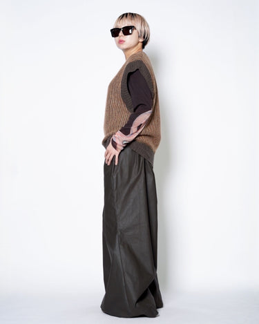【ENSW】<br>"HAZASHI" KNIT VEST