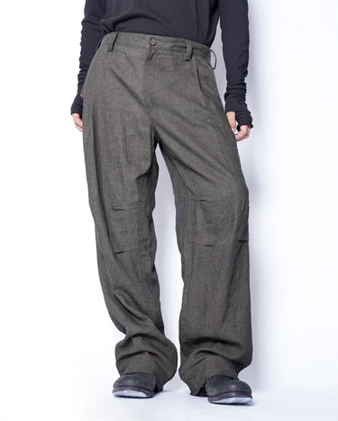 [ZIGGY CHEN]<br>STRAGHT LEG TROUSERS
