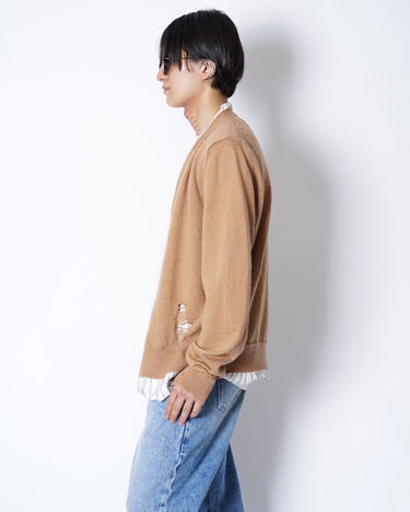 [Maison Margiela 4,14]<br>Lining Layered<br>Cardigan