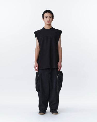 [SUBLATIONS]<br>Covered Pocket<br>Cropped Cargo pants.11