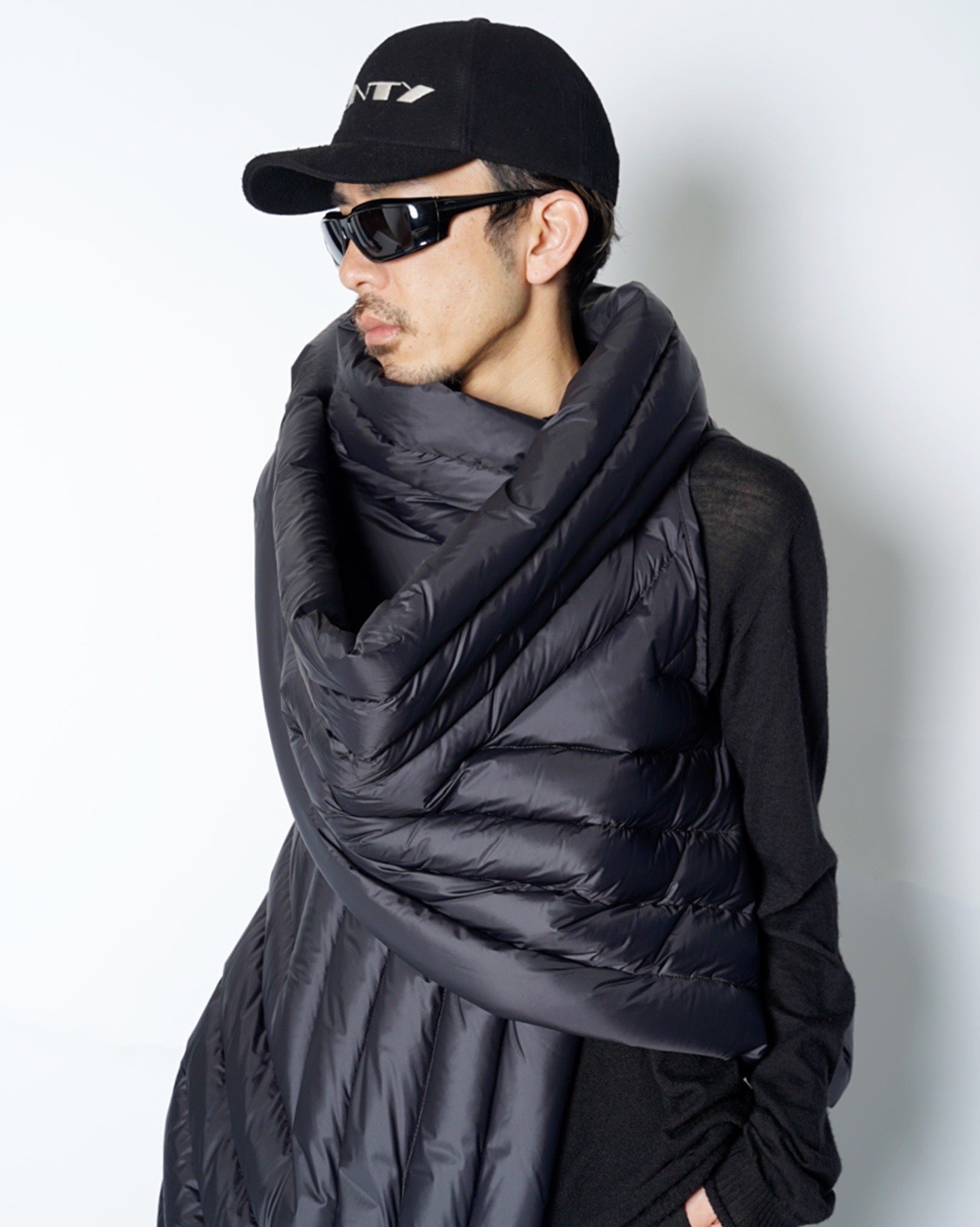 RICK OWENS(リックオウエンス)-GLEAM SCARF -NPD2--Amanojak.