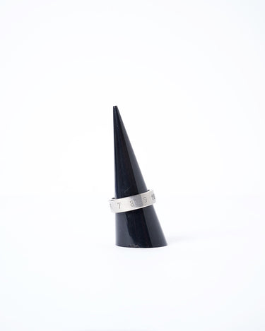 [Maison Margiela 11]<br>Numbering Ring 6.5mm -Silver 925-