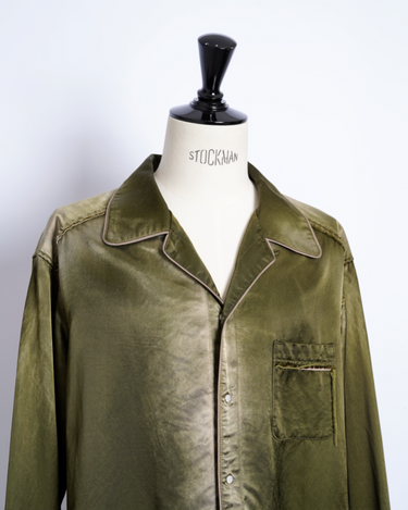 【SUBLATIONS】 <br>RUSTY SATIN PAJAMA SHIRT .15