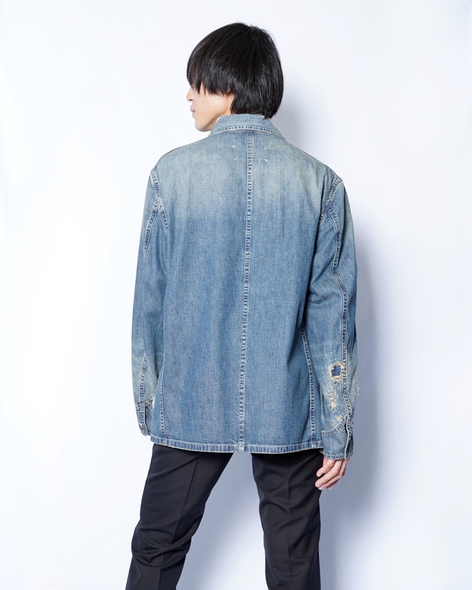 Maison Margiela(メゾンマルジェラ) -DAMAGED DENIM COVERALL-Amanojak.
