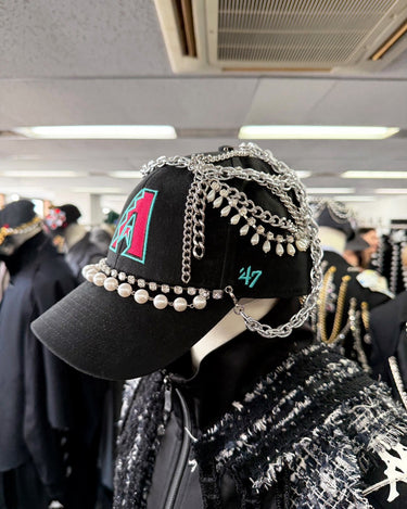 27SS予約受付中<br>【JUNYA WATANABE MAN】<br>× 47 DECORATION CAP (A)