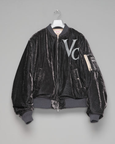 9/28(mon) 0:00 Launch<br>【MASU】<br>VC VELVET PUFFER BOMBER JACKET