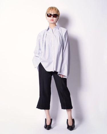 【INSCRIRE】<br>Wool Gabardine Half Pants