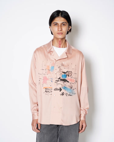 【KAKAN】<BR>BRIGHT DOUBLE SHIRTS -PAINT- (UNISEX)