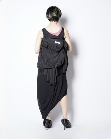【TOGA ARCHIVES】<br>TAFFETA BUSTIER<br>MINI DRESS